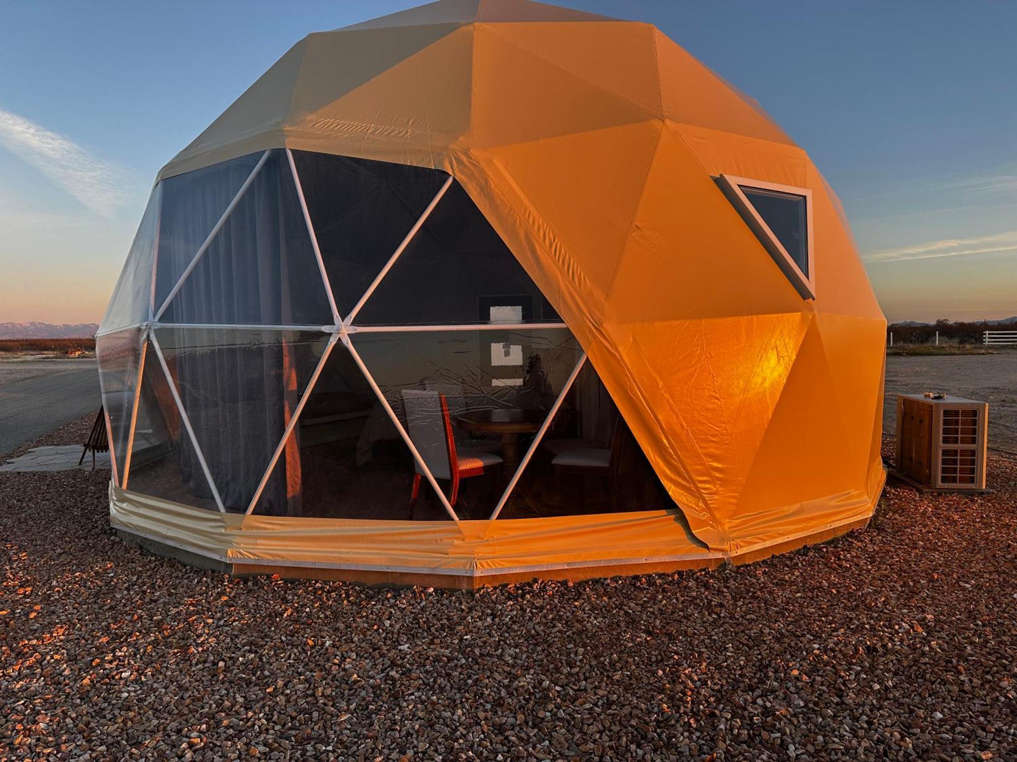 Вилла Nude Glamping Dome Уиллкокс Экстерьер фото